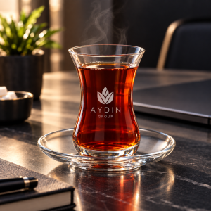Lav Demet Çay Takımı  / LOGO BASKILI