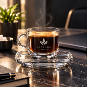 Lav Cozy Türk Kahve Seti   / LOGO BASKILI