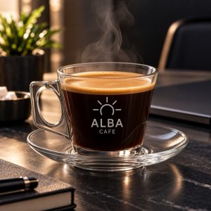Paşabahçe Vela Nescafe Seti  / LOGO BASKILI